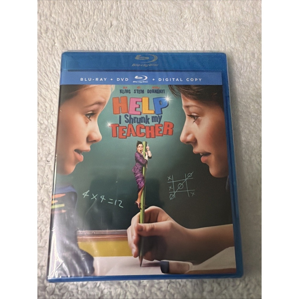 Help I Shrunk My Teacher Blu Ray Dvd Digital Combo Pack 2015 Brand New Sealed